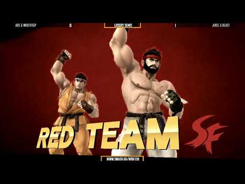 Ultra WBB #130 | abs & wdbthtgp vs juice & beast - Losers Semis - Super Smash Bros. for Wii U