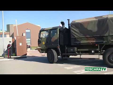 2020-04-02 FIRENZE - LE BARE ARRIVATE DA BERGAMO AL CIMITERO DI TRESPIANO