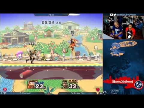 TO11 - Professor Pro (Snake) vs ES | Sorrow (Diddy) - Project M Pools