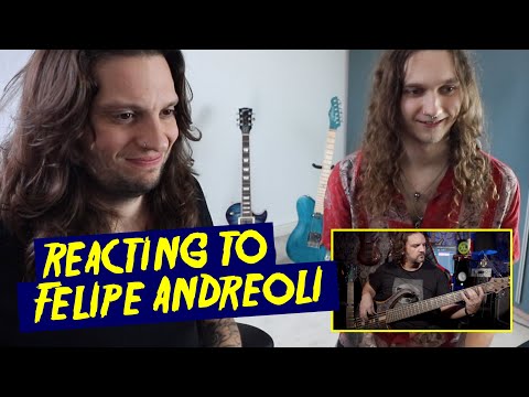 AMERICAN GUITARIST REACTS TO BRAZIL'S BEST GUITARISTS (OR BASSIST) - Ep. #15 Felipe Andreoli