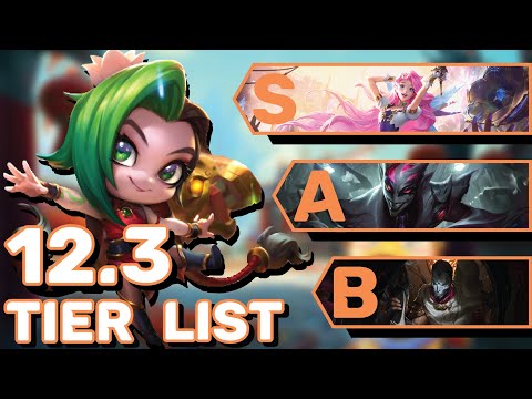 My Strategy & Tierlist For Climbing Patch 12.3 | TFT Guide Teamfight Tactics