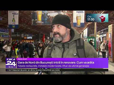 Gara de Nord din București intră în renovare. Cum va arăta după ce vor fi gata lucrările