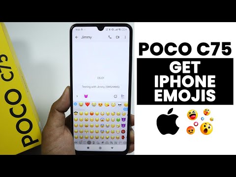Get iPhone Emojis in Poco C75 - Install iOS Emojis
