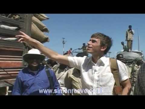 The busy port of Mogadishu, Somalia