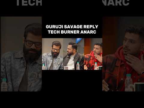 Technical Guruji on Tech Burner's Anarc Watch Controversy 😱 #technicalguruji #techburner #anarc