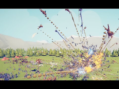 Totally Accurate Battle Simulator can we beat the dark peasant without the super peasant?