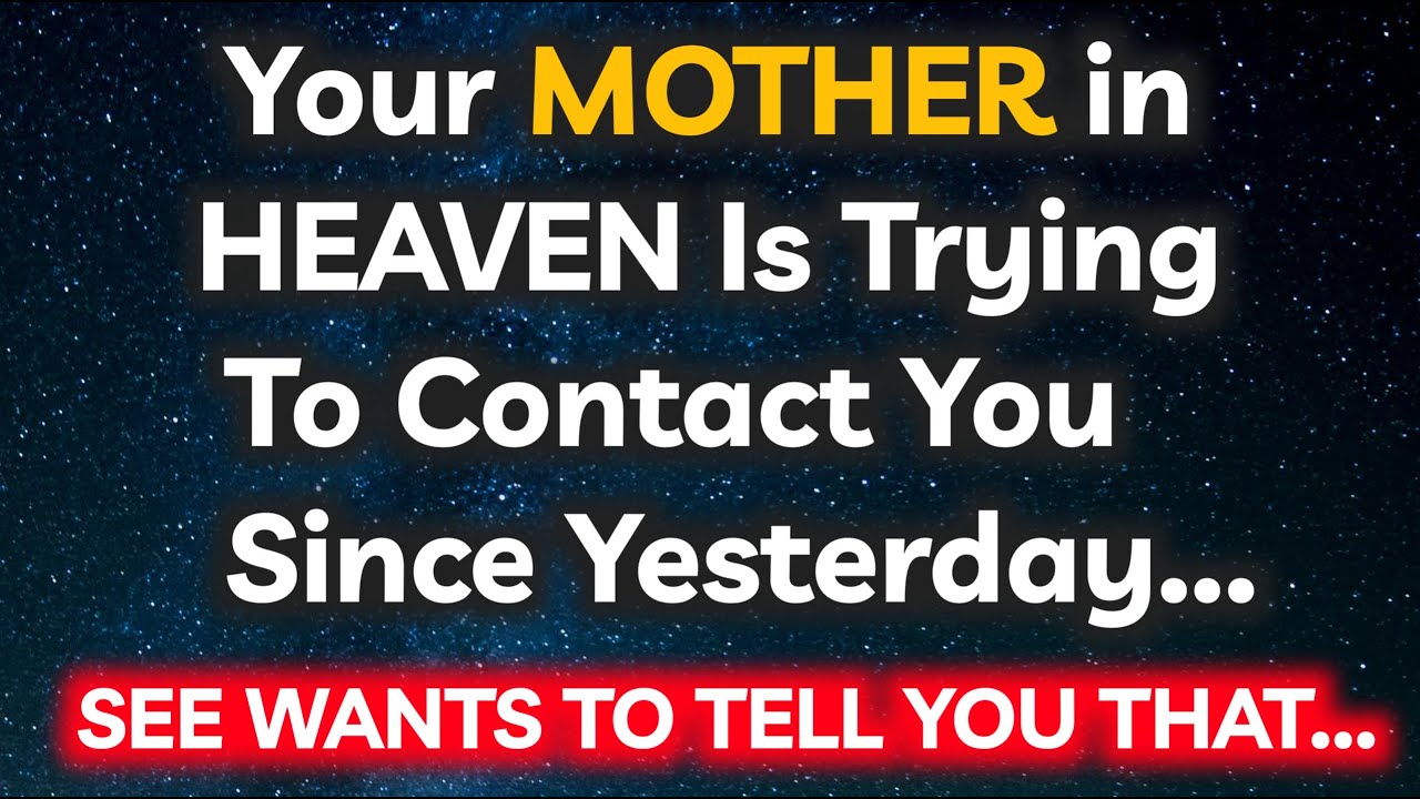 Angel Says Your Mother In Heaven Is Very Worried Because You...⚠️| Angels Says |God Says Holy Spirit