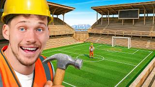 I Built A Football Pitch With NO Instructions
