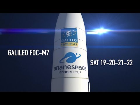 Arianespace Vol VA240 / Galileo FOC-M7 / SAT 19-20-21-22