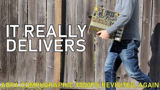 I fell in love with the Agfa Compugraphic while fixing it