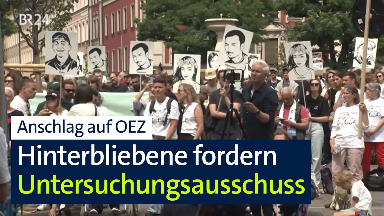 OEZ-Anschlag: Demonstranten fordert Untersuchungsausschuss | BR24