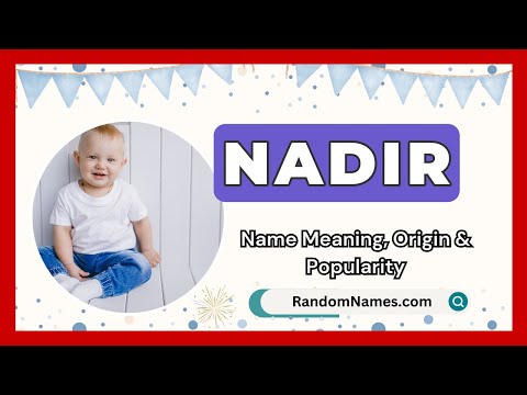 Nadir - Baby Boy Name Meaning, Origin & Popularity - RandomNames.com