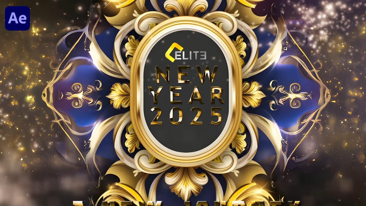 New Year Greeting Template – After Effects