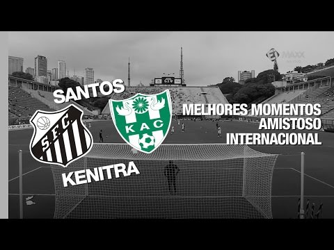 Melhores Momentos - Santos 5 x 1 Kenitra -  Amistoso Internacional - 28/01/2017
