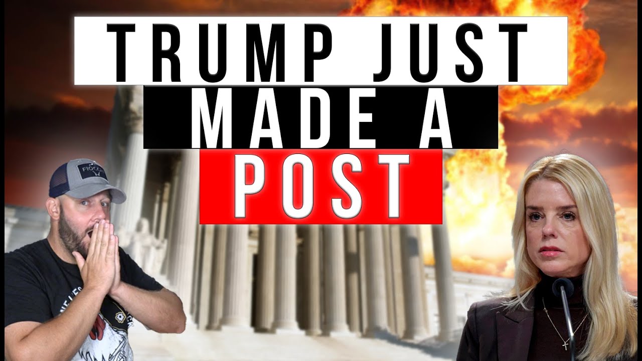 BREAKING: Trump Defends Bondi In Truth Social Post | Claims High Level Dems Created "The List"