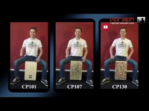 Comparison: Schlagwerk Cajons X-one CP101-CP107-CP130