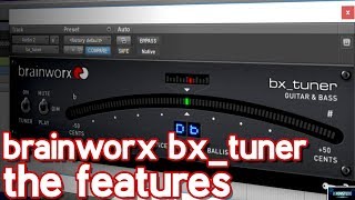 Video thumbnail for PLUGIN ALLIANCE BRAINWORX BX_TUNER | THE FEATURES by BenoniStudio