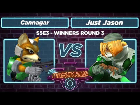 The Nightclub S5E3: Cannagar vs Just Jason - Winners Round 3 SSBM