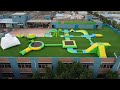 Inflatable Floating Water Park Inflatable Sea Resort Aqua Park Outdoor Floating Island S4