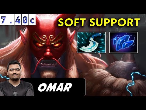 Omar Grimstroke Soft Support - Dota 2 Patch 7.40c Pro Player Full Gameplay