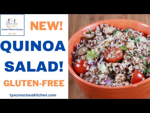 Alkaline Electric Quinoa Salad | Dr. Sebi Recommended