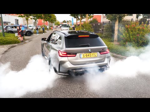 LOUDEST 700HP BMW M3 G81 Touring EVER Doing HUGE BURNOUTS!
