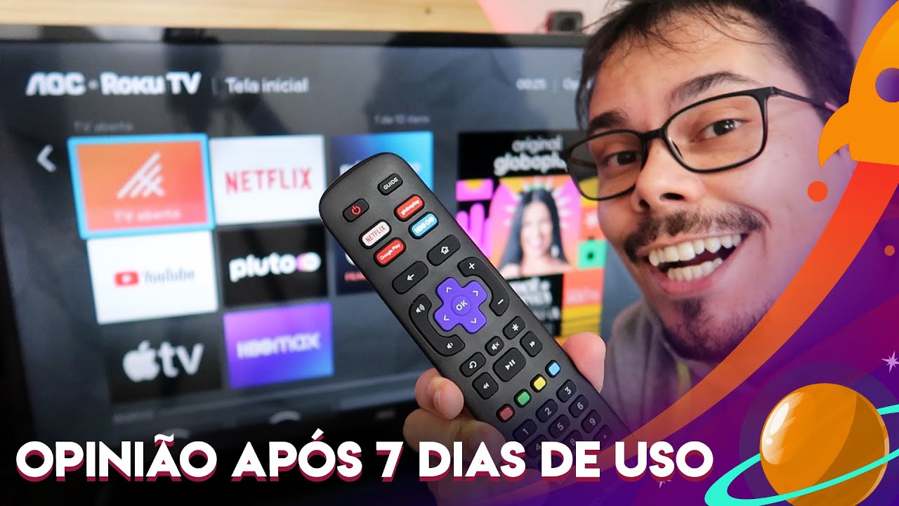 Miniatura da avaliação em vídeo de Smart TV AOC 32S5135 32 Polegadas HD Roku TV