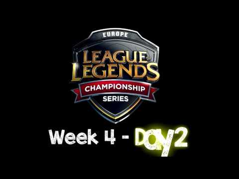 LOL EU LCS Week 4 Day 2 G2 Esports vs Splyce and Week 4 Day 2 Elements vs H2K highlights
