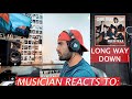 Musician Reacts To: "LONG WAY DOWN" by One Direction [REACTION + BREAKDOWN]