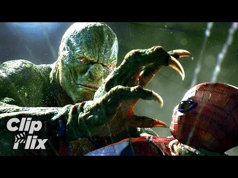 The Amazing Spider-Man | Lizard VS Spider-Man | Andrew Garfield, Emma Stone | ClipFlix