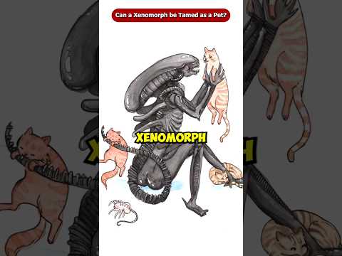 Can a Xenomorph be Tamed as a Pet? #Shorts #Viral #facehugger