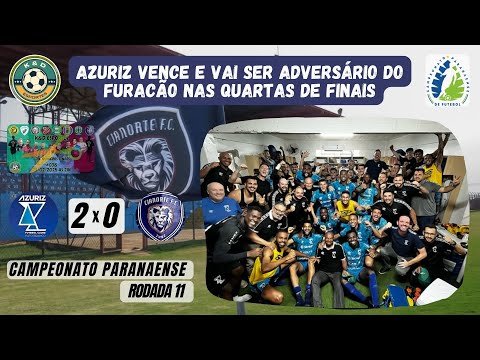 Azuriz 2x0 Cianorte | Gralha Azul supera Leão do Vale e encara o Furacão nas quartas de finais