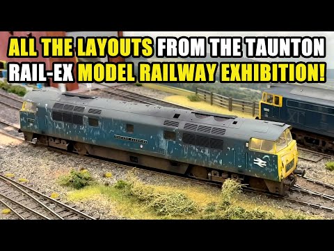 2025 TAUNTON MODEL RAILWAY EXHIBITION held at TAUNTON SCHOOL with lots of GREAT LAYOUTS on display!