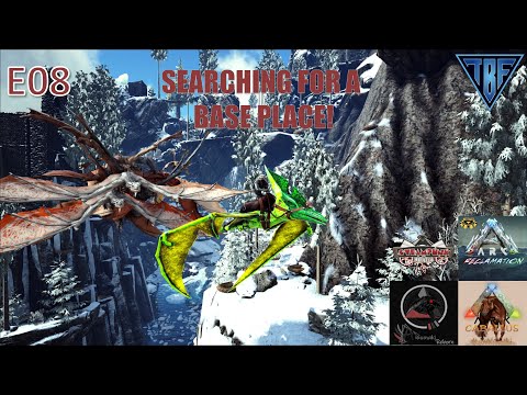 Search for a base!  Ark Survival Evolved - AG Reborn - Reclamation - Steampunk - Callabus E08