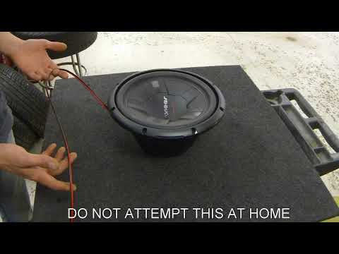 110 Volts AC vs. Sub-woofer