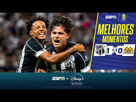 Gols e melhores lances de Ceará x Criciúma