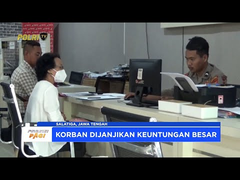 POLRES SALATIGA TANGANI KASUS PENIPUAN INVESTASI