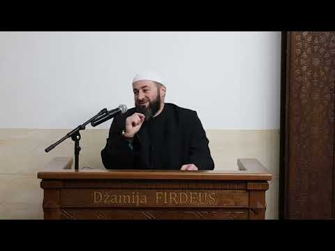 prof. Jasmin ef. Goruždić - Posebne prilike za dovu  (Edeb prema Allahu dž.š.) 2 dio