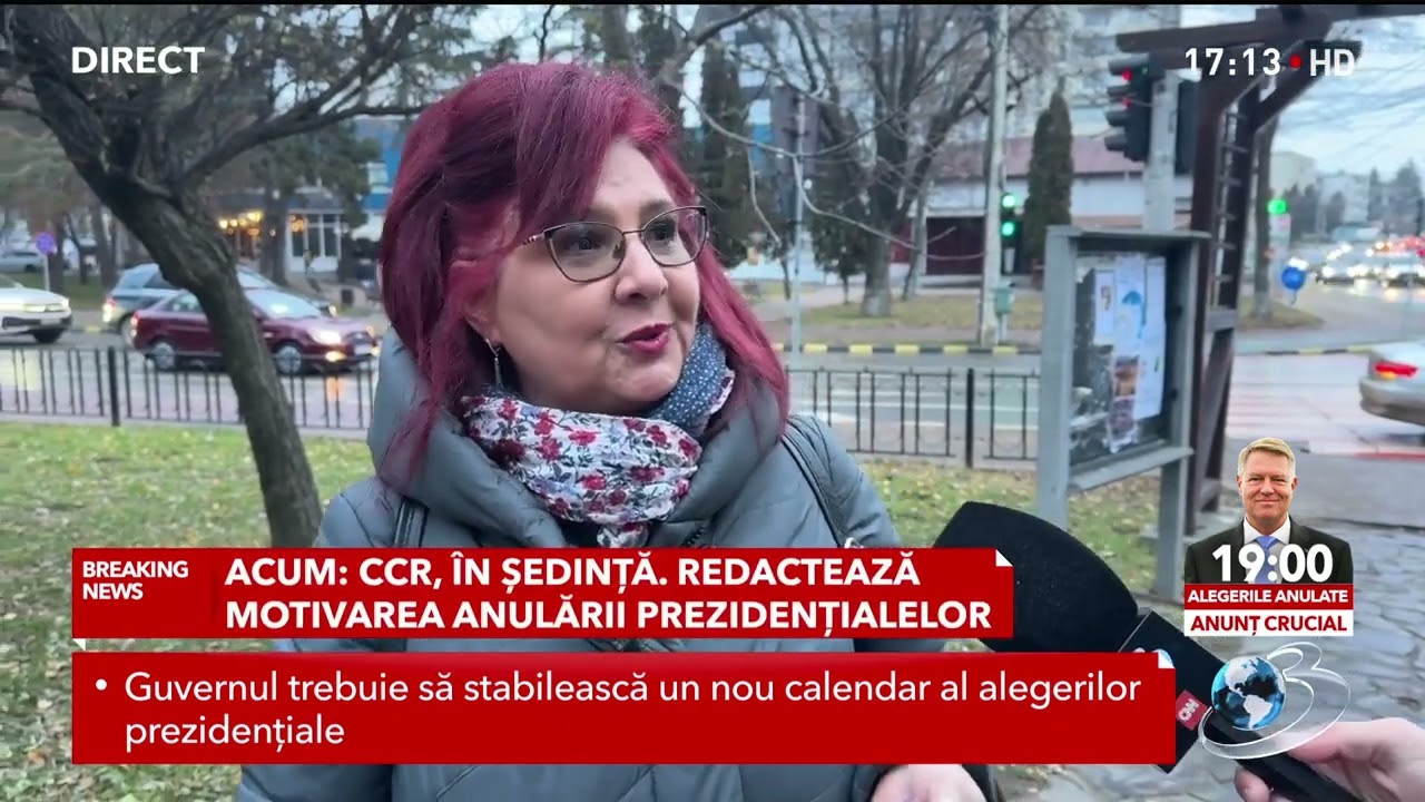 Ce spun românii după decizia CCR privind anularea prezidențialelor