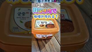 #バリ島 #韓国 #みそ で #味噌汁 は作れるのか？#バリ島生活 #海外生活 #misosoup #shorts