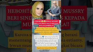 Download lagu HEBOH!! IRWAN MUSSRY BERI SINDIRAN HALUS KEPADA MULAN JAMEELA!!#beritaartisheboh#mulanjamella#berita mp3