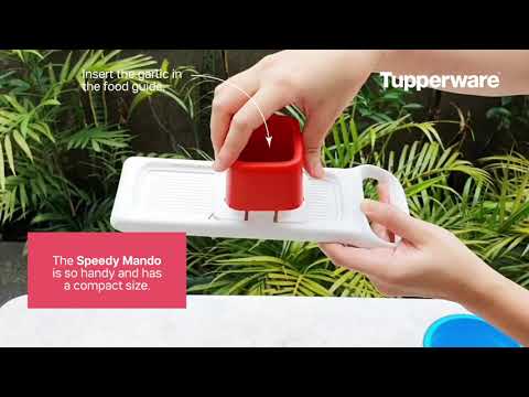 Tupperware Recipe Video: Garlic Chips Recipe (Speedy Mando)