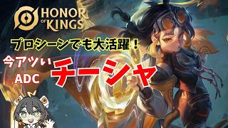 プロも愛用するチーシャADC、いろいろ出来すぎて今最もアツいヒーローだった【Honor of Kings/HoK/王者栄耀　実況解説】【チーシャ/chi cha】