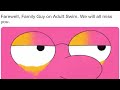 Goodbye Family Guy