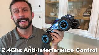 Review PHYWESS RC Cars Remote Control Car for Boys 2.4 GHZ High Speed Racing Car, 1:16 RC Trucks
