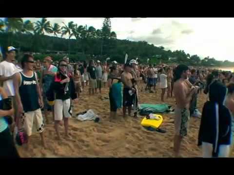 Andy Irons Pipeline Masters Finals vs Kelly Slater surfing