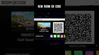New Room QR Code 🔥 Free Fire Custom Room QR Code | How To Use? #srikantaff
