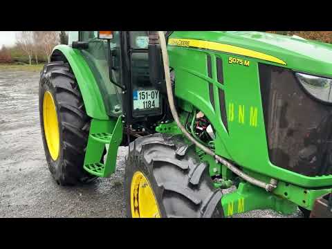 2015 John Deere 5075M 4WD Tractor For Auction - Image 2
