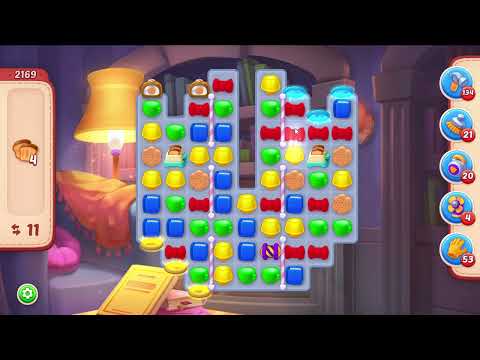 Homescapes 2169 Level - 13 moves - NO BooSTERS