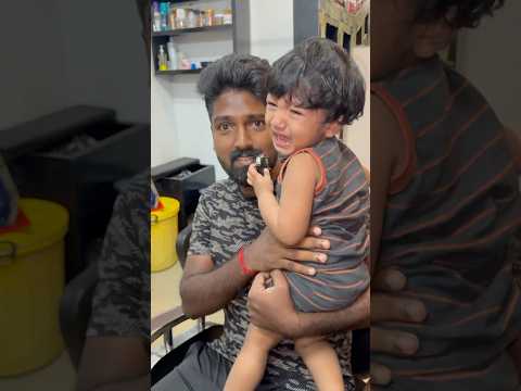 Our baby hair cut day🥹😍#shorts #youtubeshorts